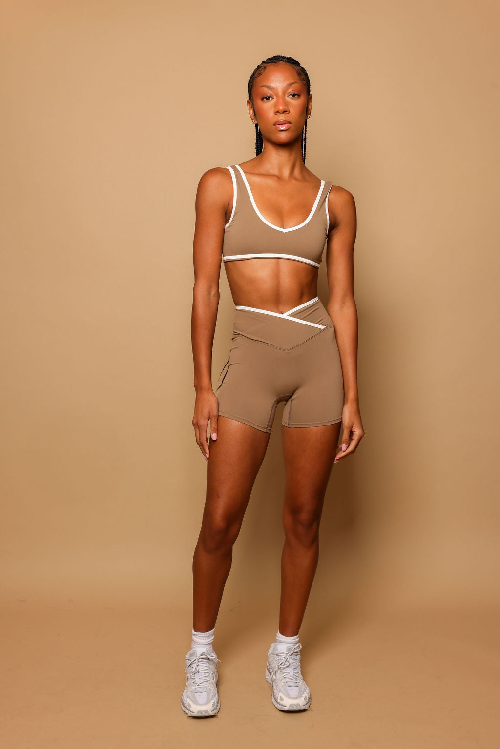Aspen Contrast Crossover Shorts