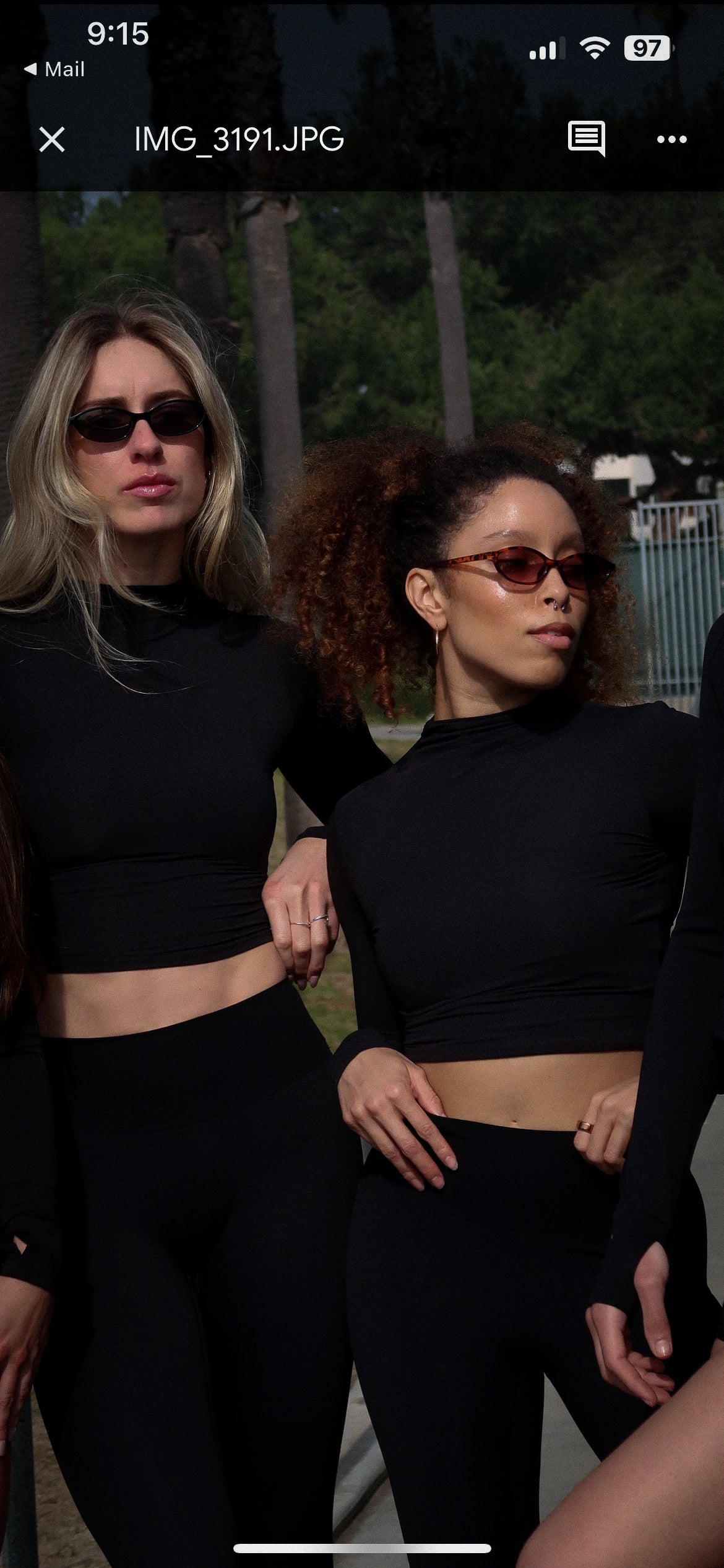 Santo Fitted High-Neck Long Sleeve